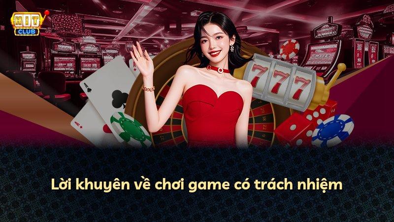 Lời khuyên về chơi game có trách nhiệm